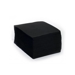 TOALLA UN USO 25ud NEGRA 80x40 SPUNLACE 