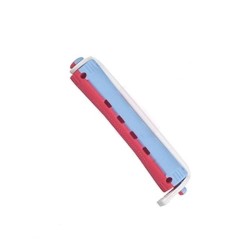 BIGUDIES ROJO-AZUL Ø11mm CORTO 12 uds