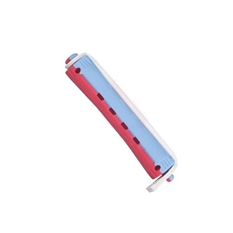 BIGUDIES ROJO-AZUL Ø11mm CORTO 12 uds