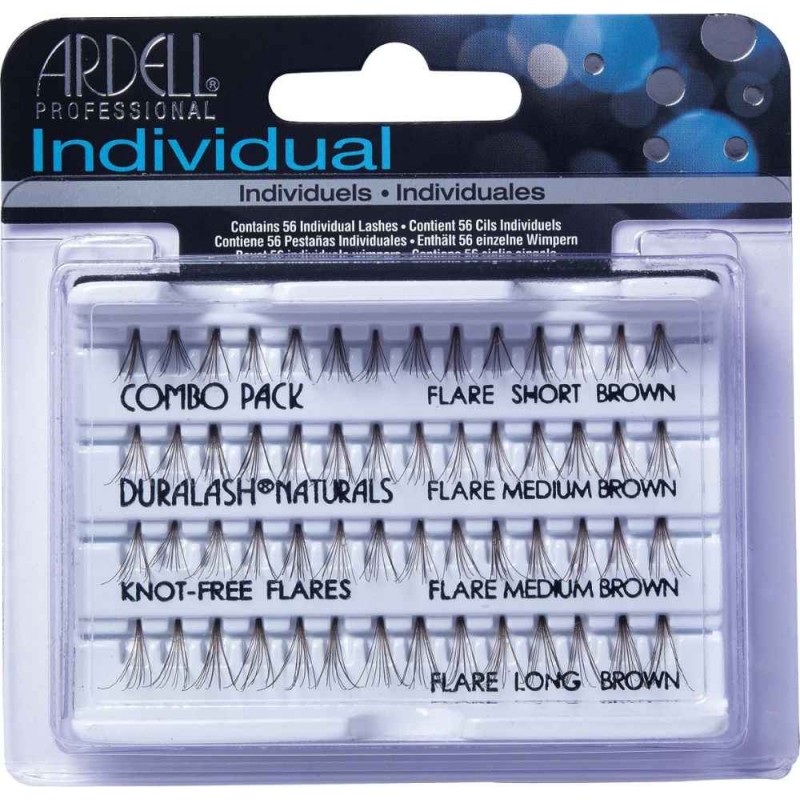 PESTAÑAS ARDELL COMBO BROWN SIN NUDO IND