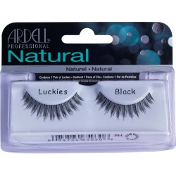 PESTAÑAS ARDELL LUCKIES NEGRA C/ADHESIVO
