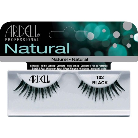 PESTAÑAS ARDELL 102 DEMI BLACK C/ADHESIV